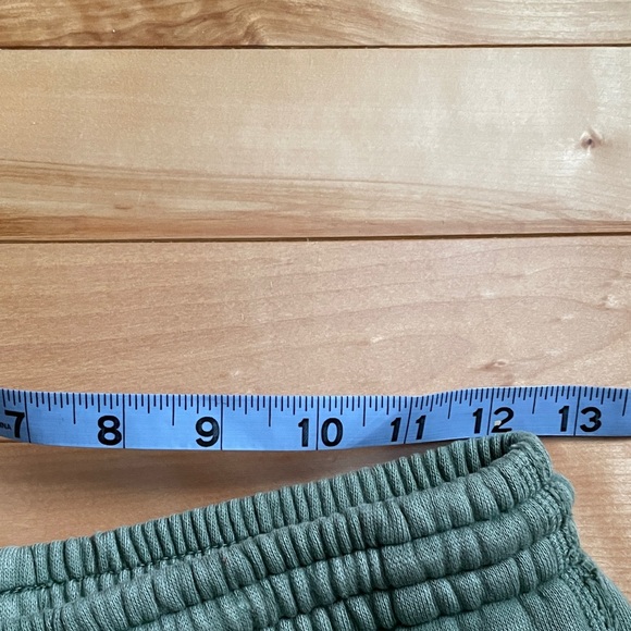 Size M Aerie Olive Joggers with Heart on Leg - Picture 5 of 8